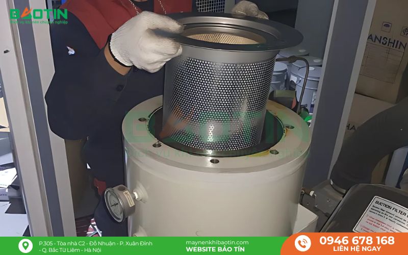 Lọc tách dầu Kaishan được sử dụng cho hệ thống máy nén khí