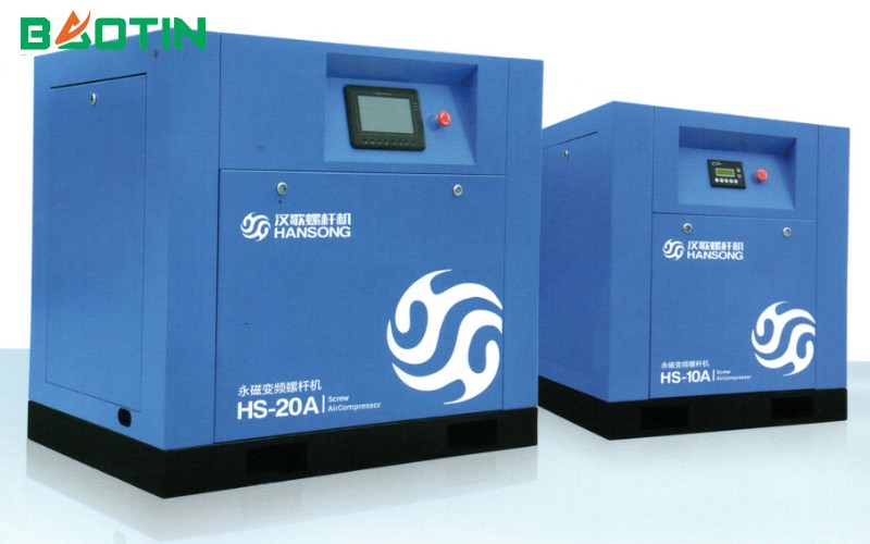 Máy nén khí trục vít Hansong